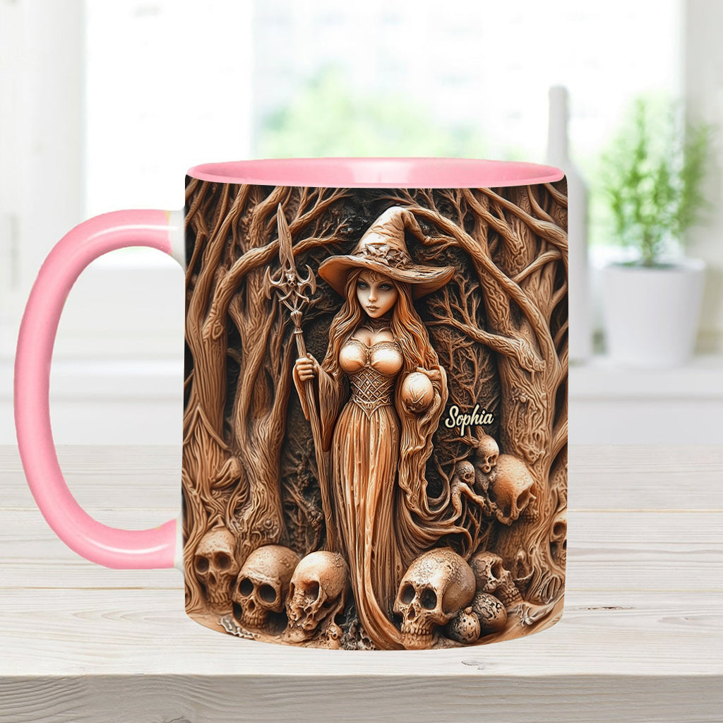 Beautiful Witch - Personalized Witch Accent Mug