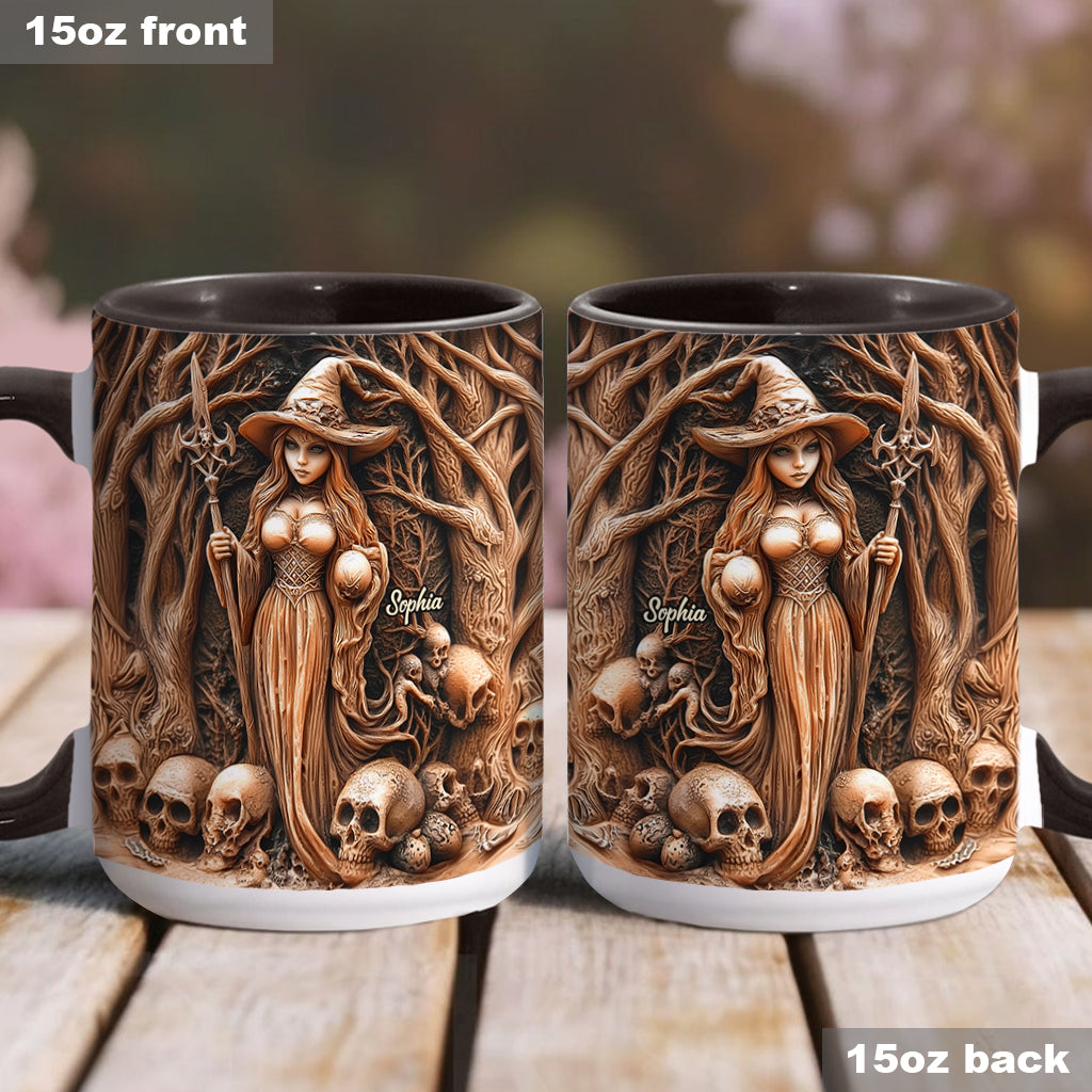 Beautiful Witch - Personalized Witch Accent Mug