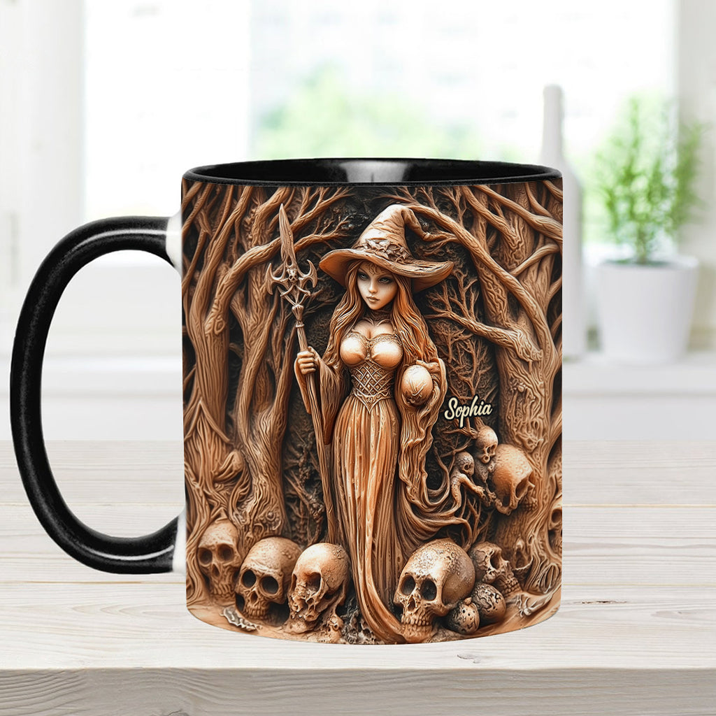 Beautiful Witch - Personalized Witch Accent Mug