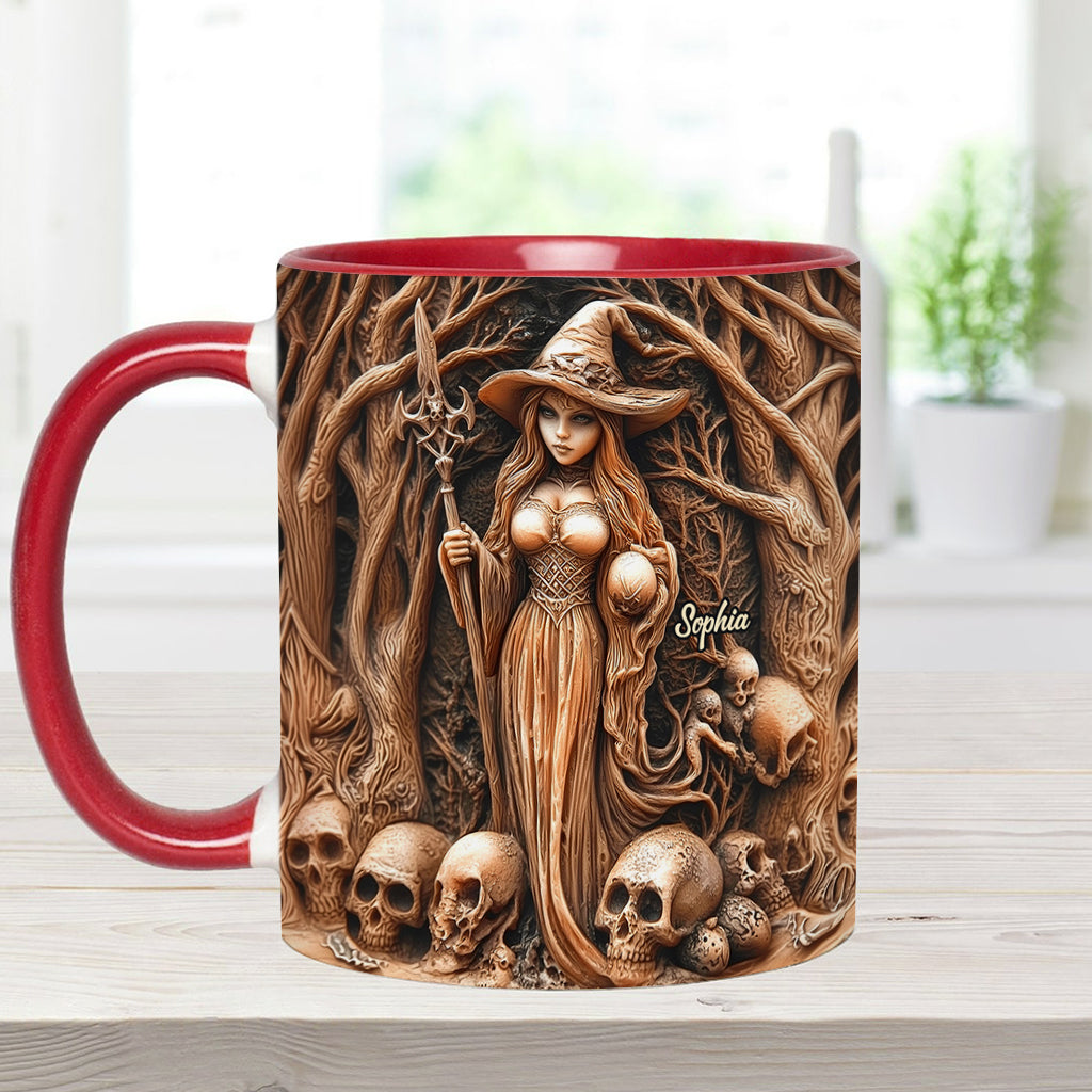 Beautiful Witch - Personalized Witch Accent Mug