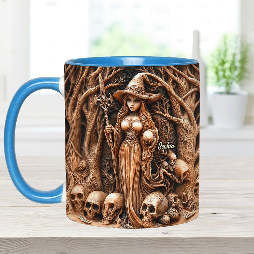 Beautiful Witch - Personalized Witch Accent Mug