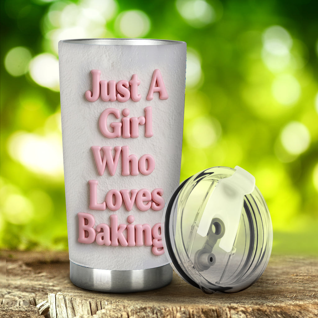 Love Baking - Personalized Baking Tumbler