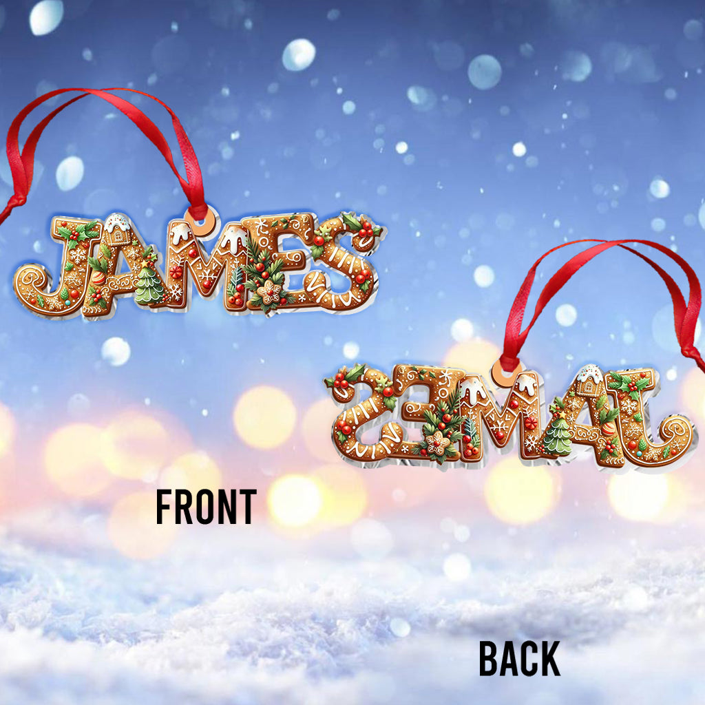 Merry Grinchmas - Personalized Family Premium 3D Ornament