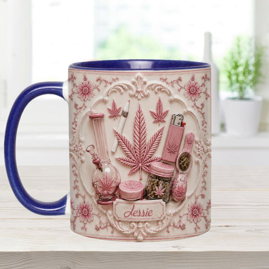 High Life - Personalized Weed Accent Mug