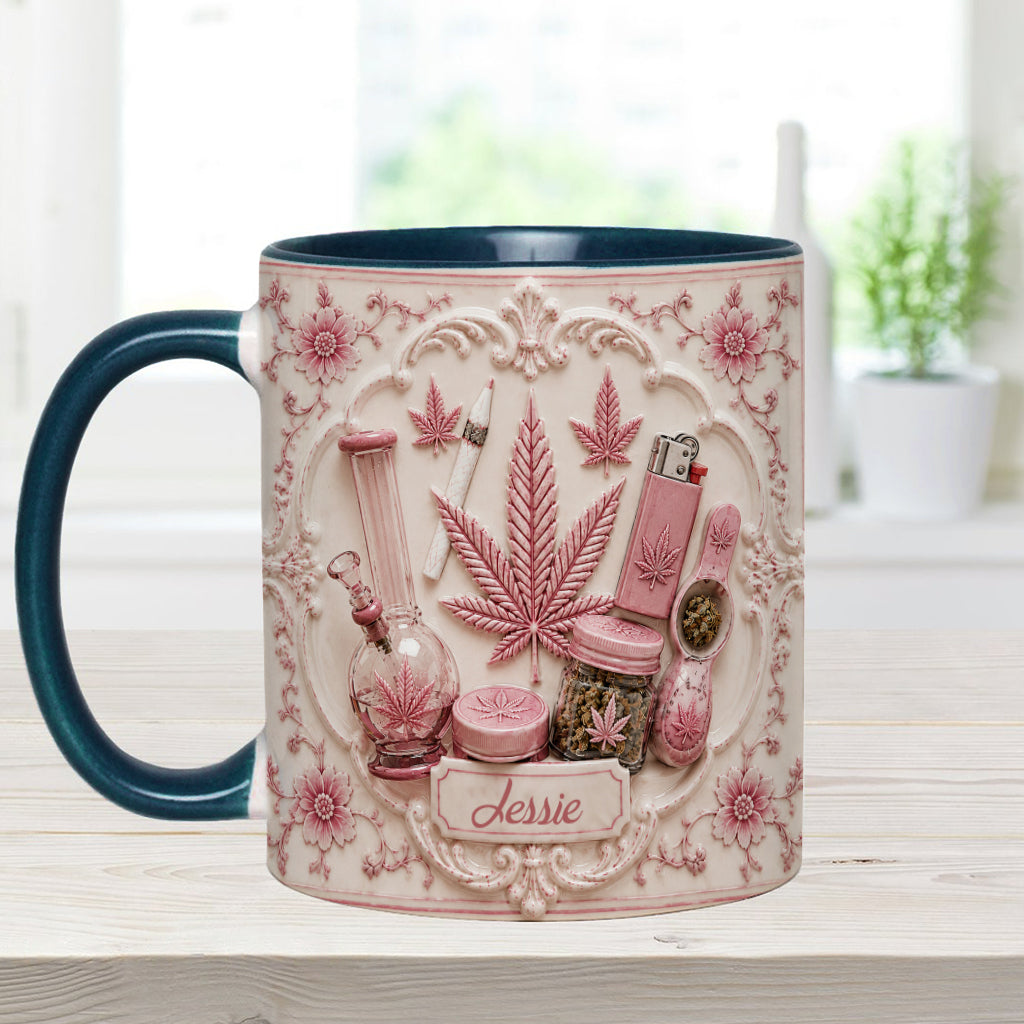 High Life - Personalized Weed Accent Mug