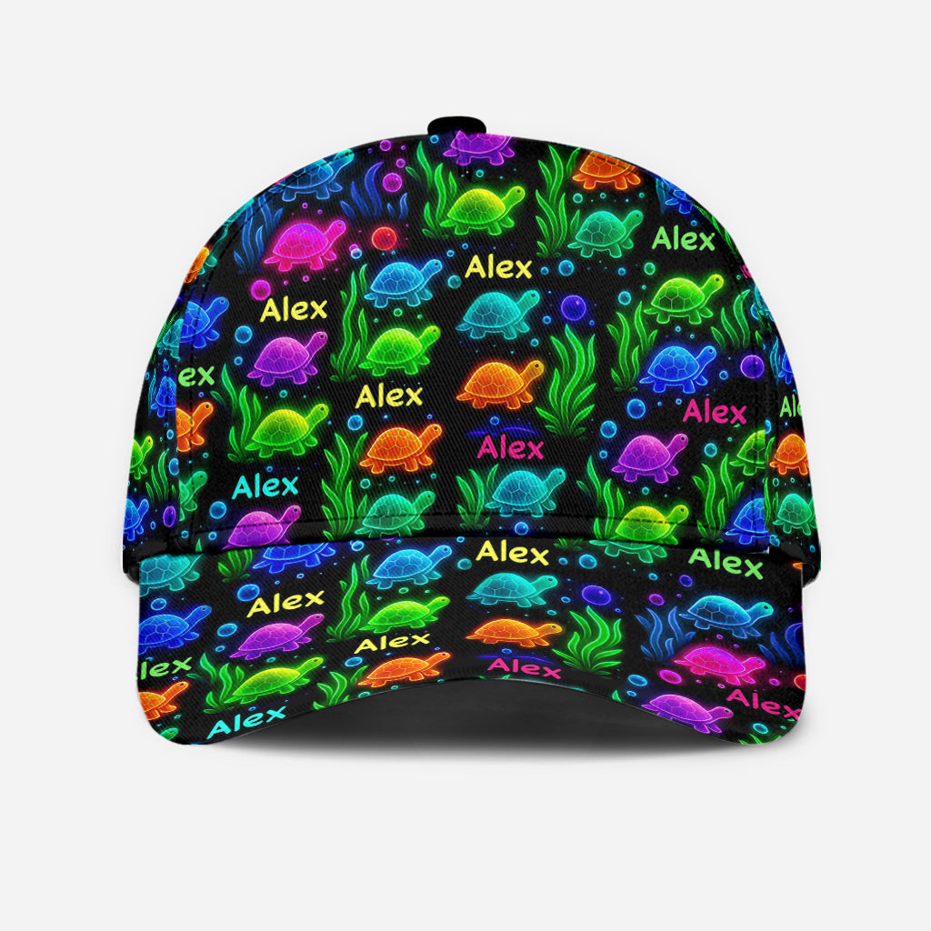 Glowing Sea Creatures - Personalized Sea Lover Classic Cap