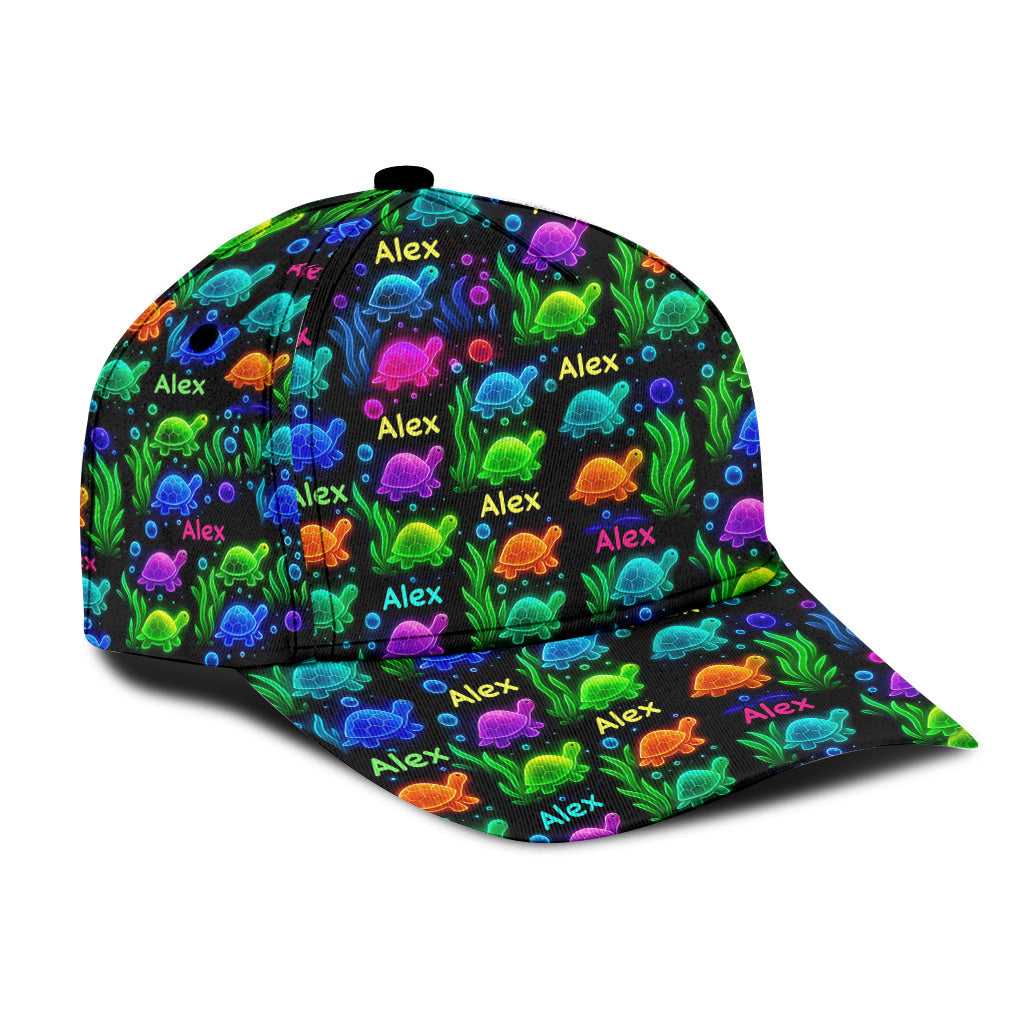 Glowing Sea Creatures - Personalized Sea Lover Classic Cap