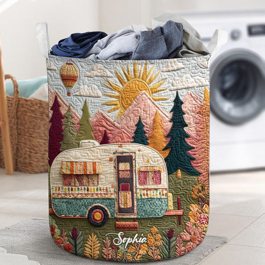 Love Camping - Personalized Camping Storage Basket