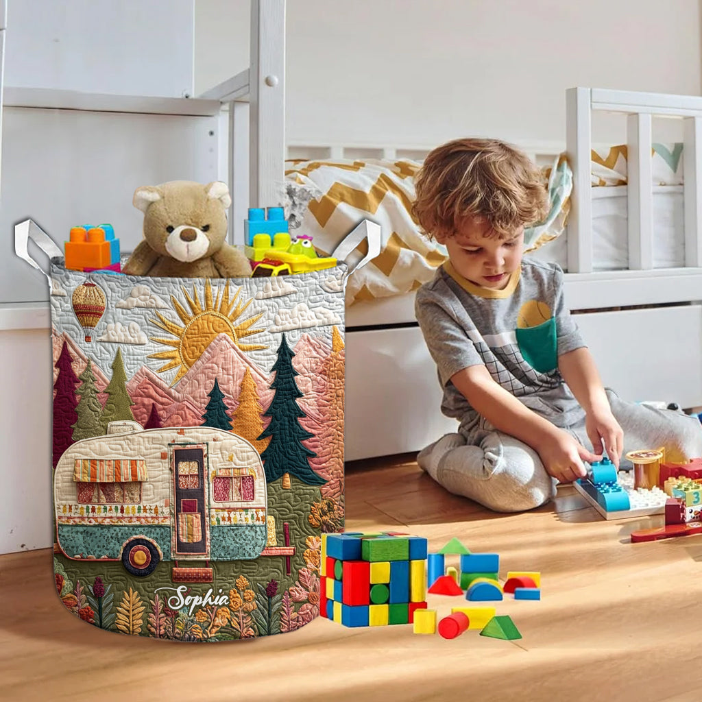 Love Camping - Personalized Camping Storage Basket