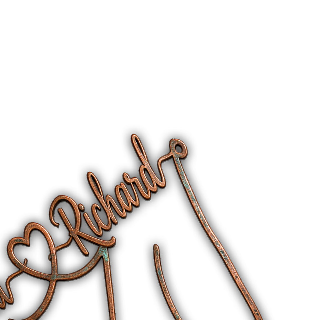Together Forever Pinky Promise - Personalized Couple Cut Metal Sign