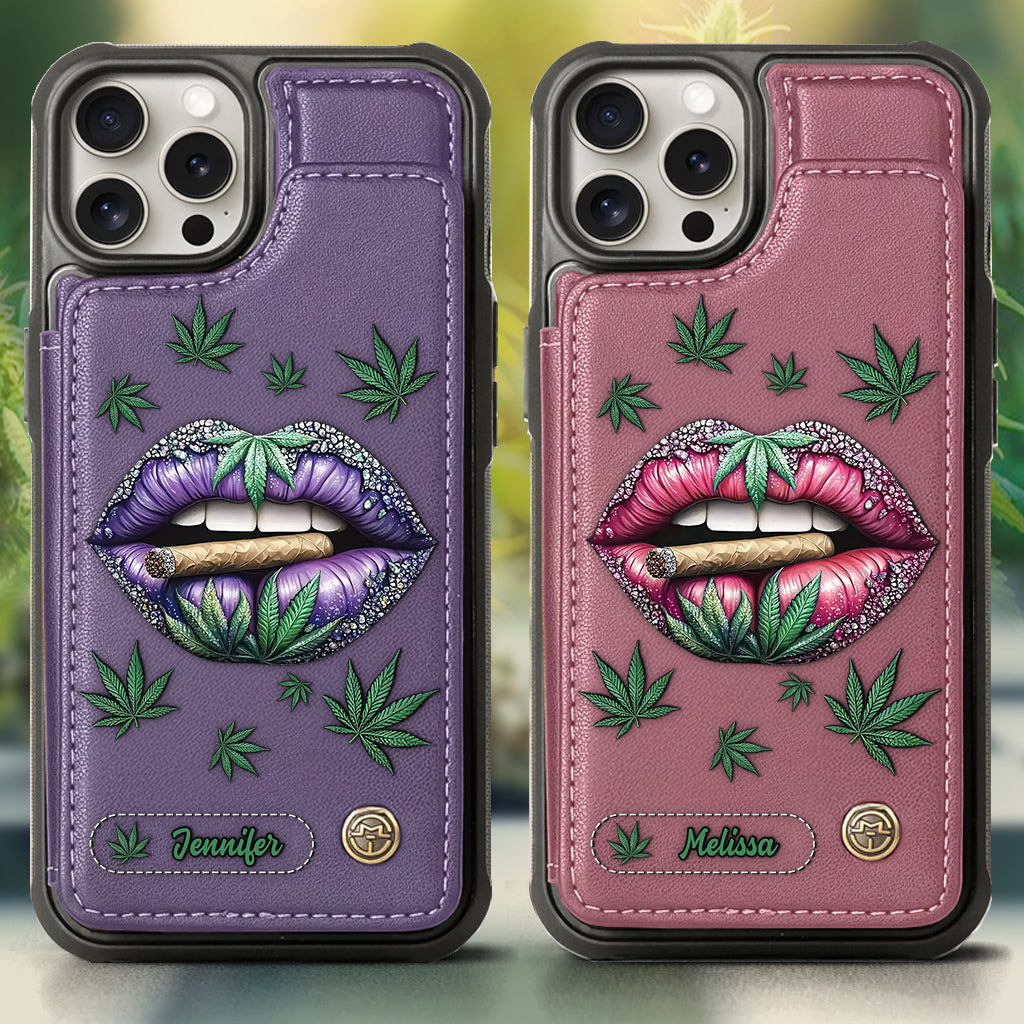 Get High - Personalized Weed Wallet Phone Case