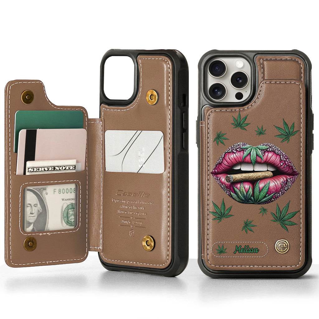 Get High - Personalized Weed Wallet Phone Case