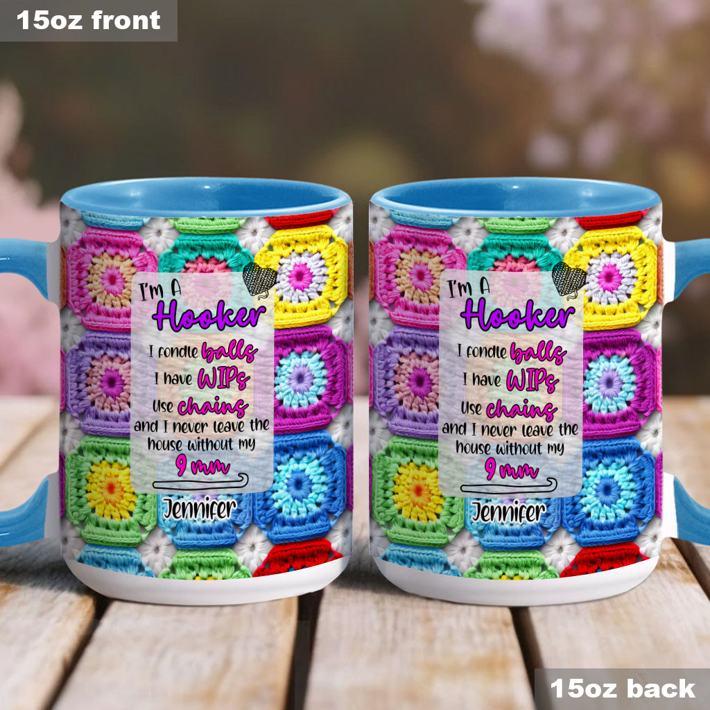 Crochet Lover Gift - Personalized Crocheting Accent Mug