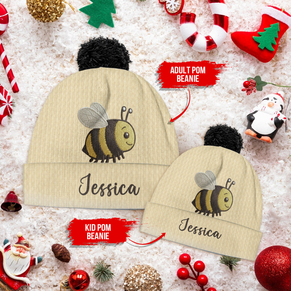 Love Bees - Personalized Bee Beanie Hat