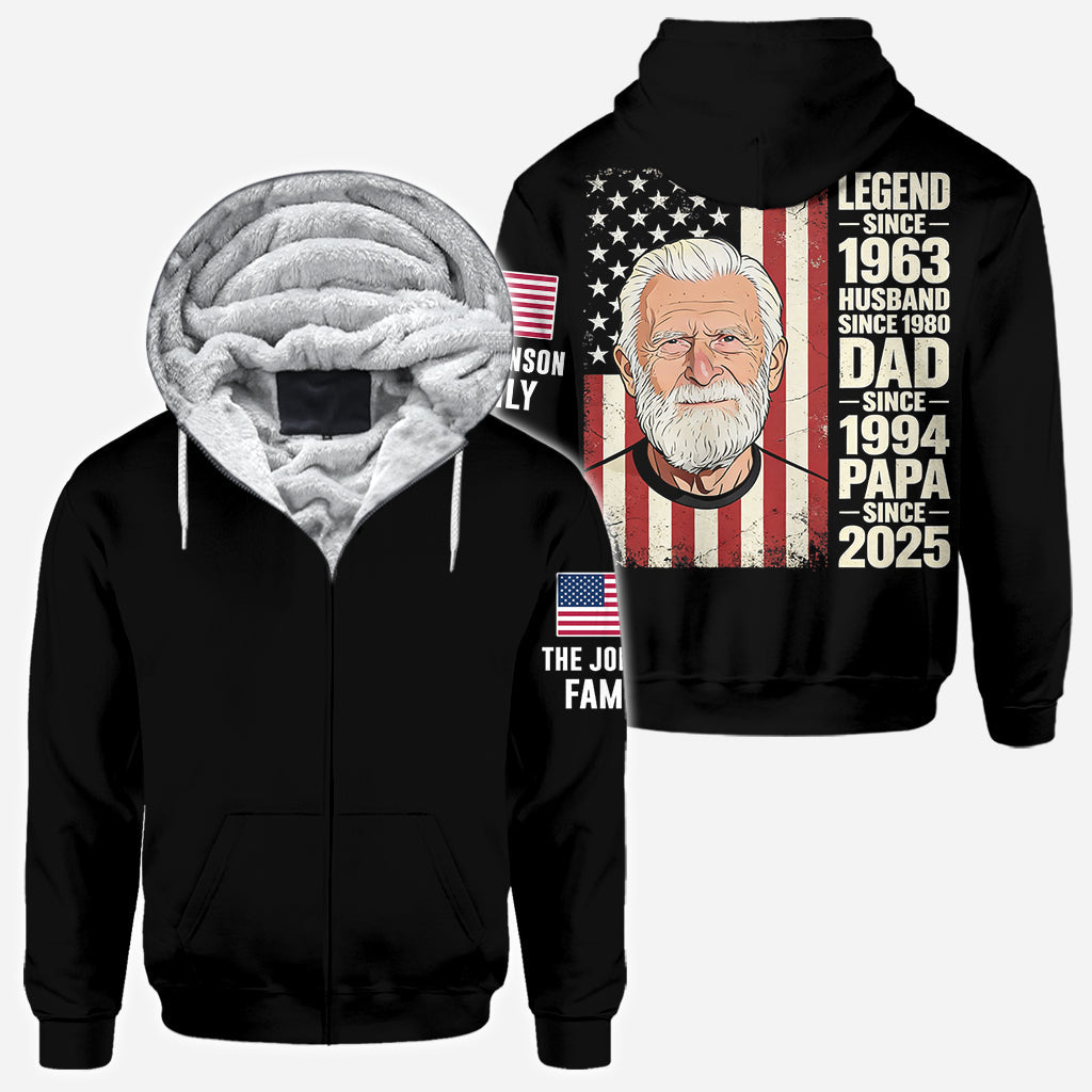 Legend - Personalized Grandpa All Over Shirt