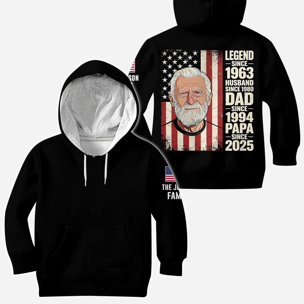 Legend - Personalized Grandpa All Over Shirt