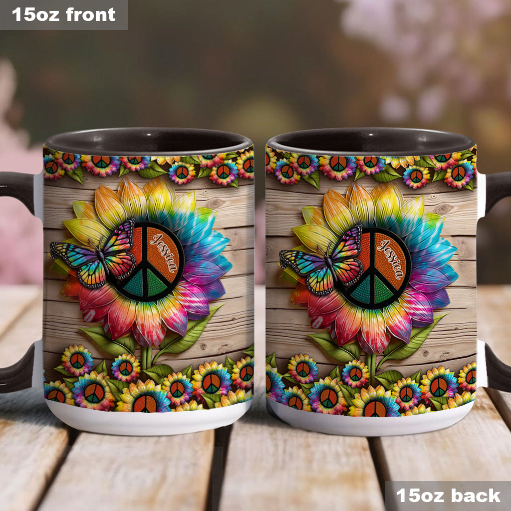Hippie Soul - Personalized Hippie Accent Mug