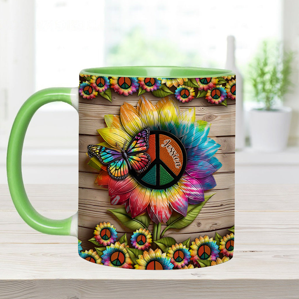 Hippie Soul - Personalized Hippie Accent Mug