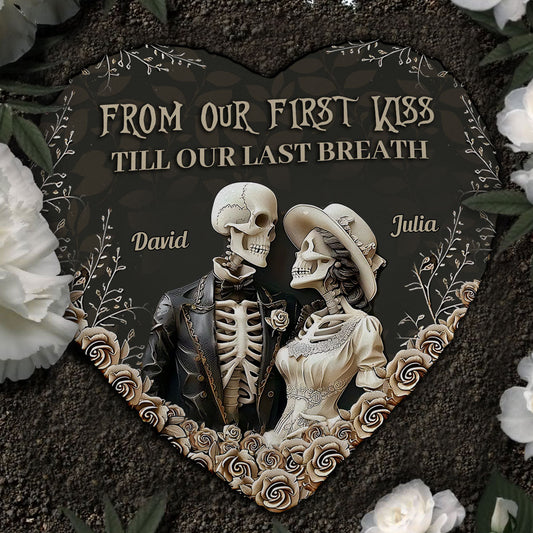 I See Your Scars - Personalized Couple Heart Shaped Stone