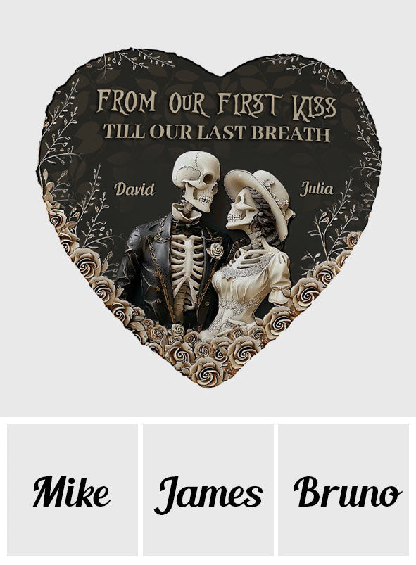 I See Your Scars - Personalized Couple Heart Shaped Stone