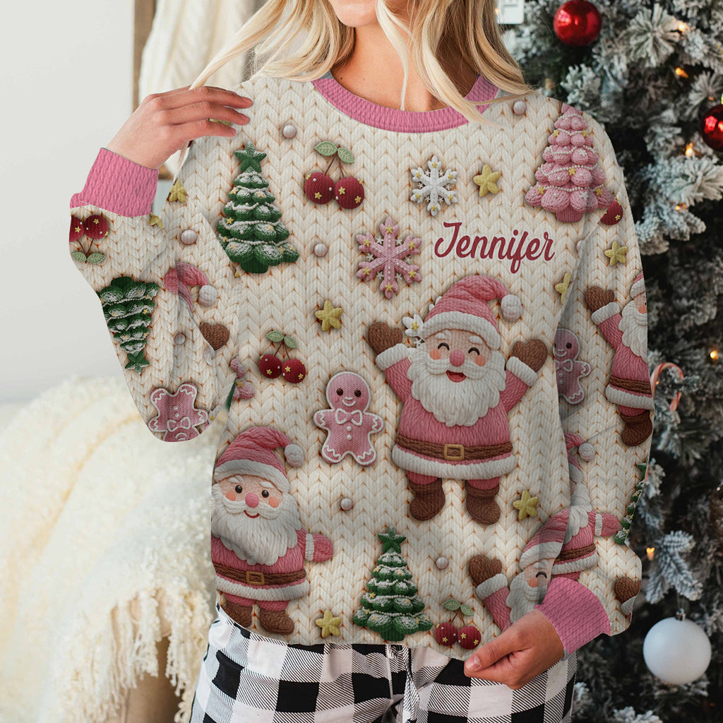 Festive Christmas - Personalized Christmas Ugly Sweater