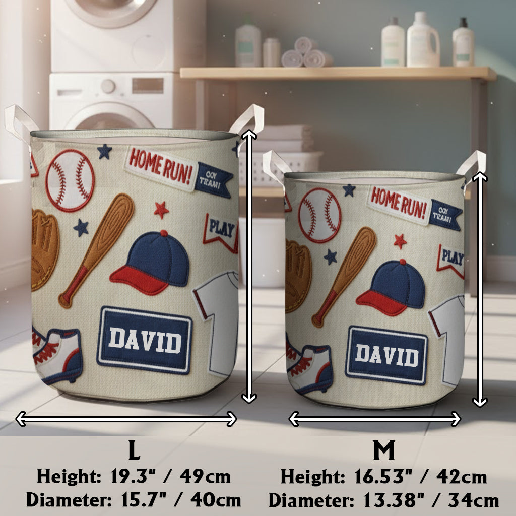 Love Baseball - Personalized Baseball Storage Basket