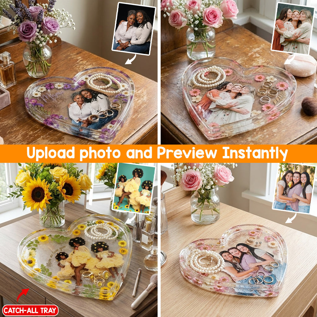 Custom From Any Photo - Personalized Mother Catch-All Tray