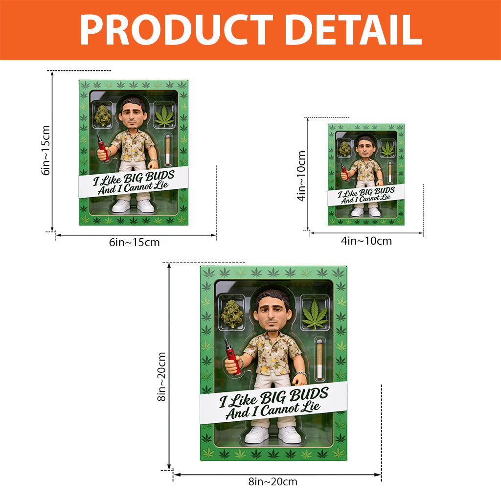 Big Buds Stoner - Personalized Weed Custom Shaped Acrylic Plaque