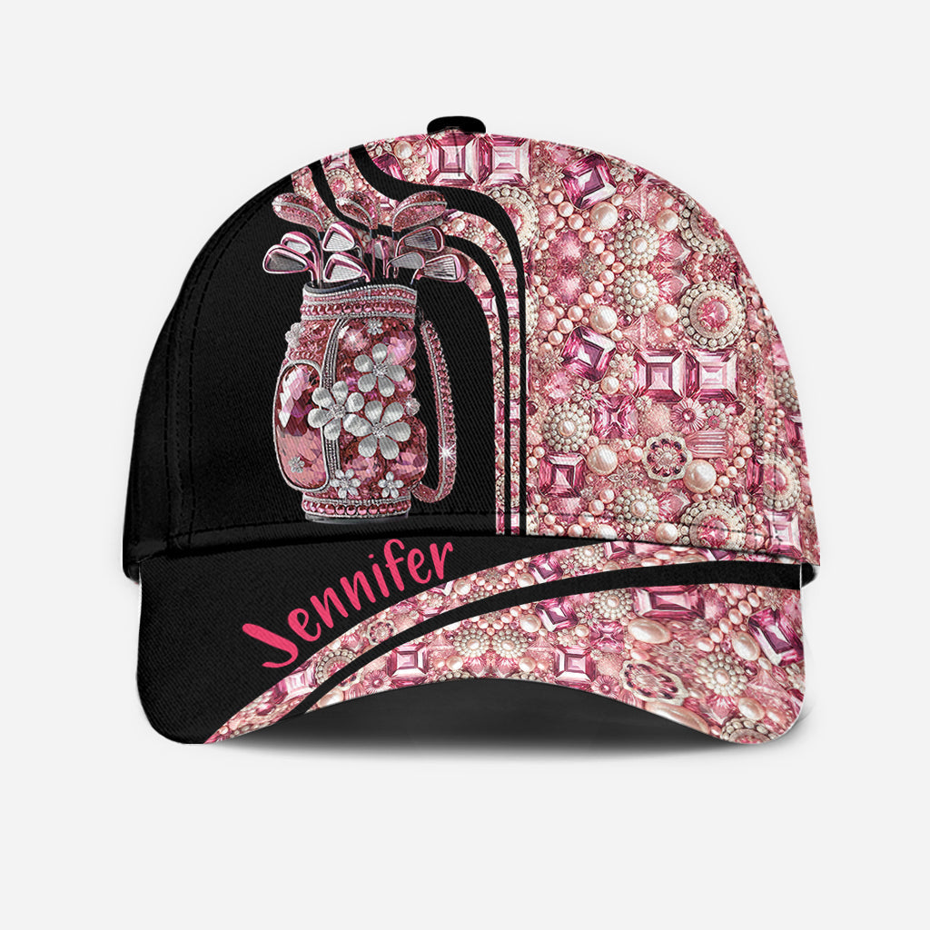 Just A Girl Who Loves Golf - Personalized Golf Classic Cap