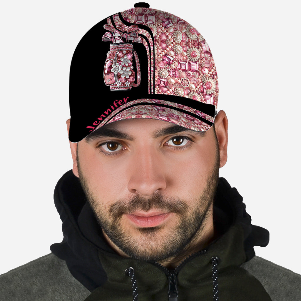 Just A Girl Who Loves Golf - Personalized Golf Classic Cap