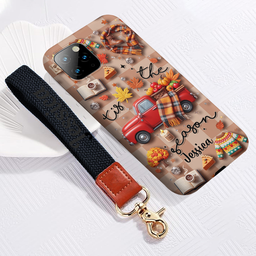 Tis The Season - Personalized Autumn Full Print Phone Case