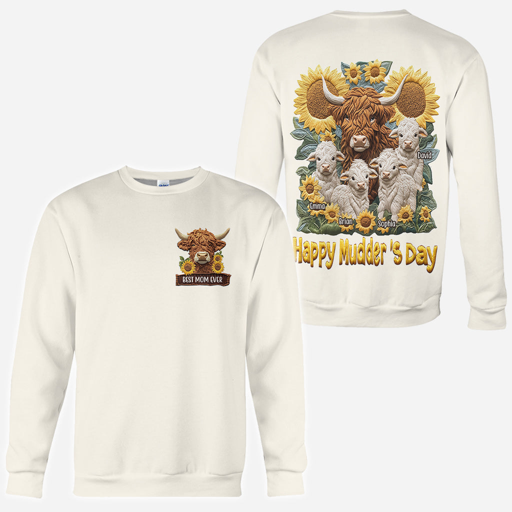 Happy Mudder's Day - Personalized Mother All Over Shirt