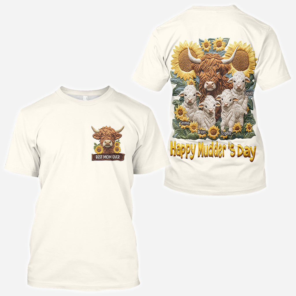 Happy Mudder's Day - Personalized Mother All Over Shirt