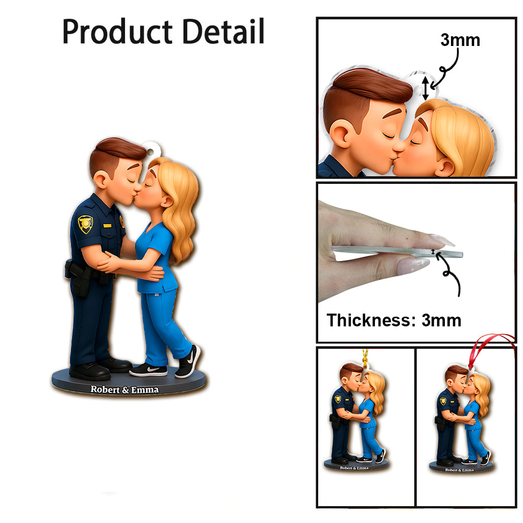 Serve and Protect - Personalized Police Officer Ornament