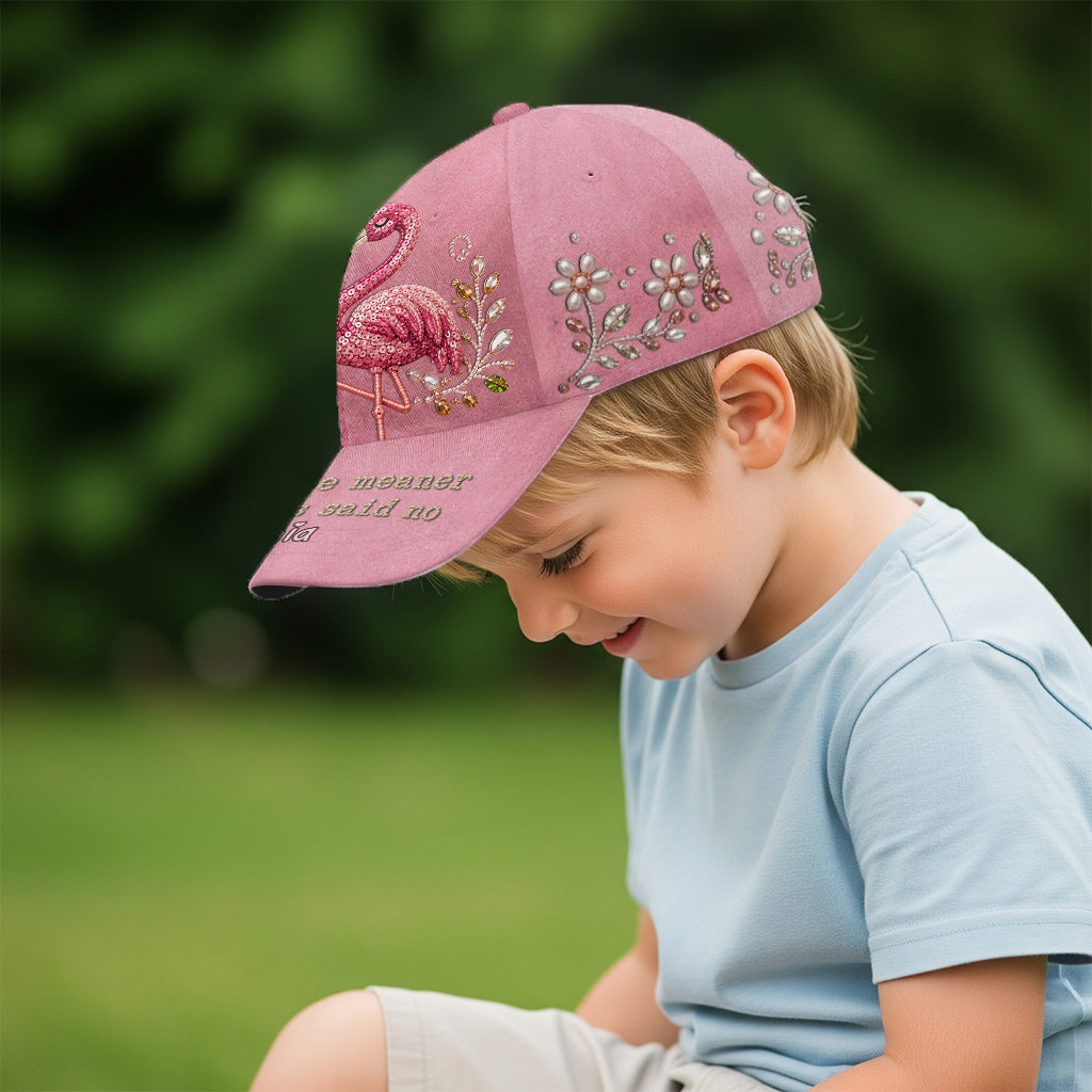 Funny Sarcastic Gift For Christians - Personalized Flamingo Classic Cap