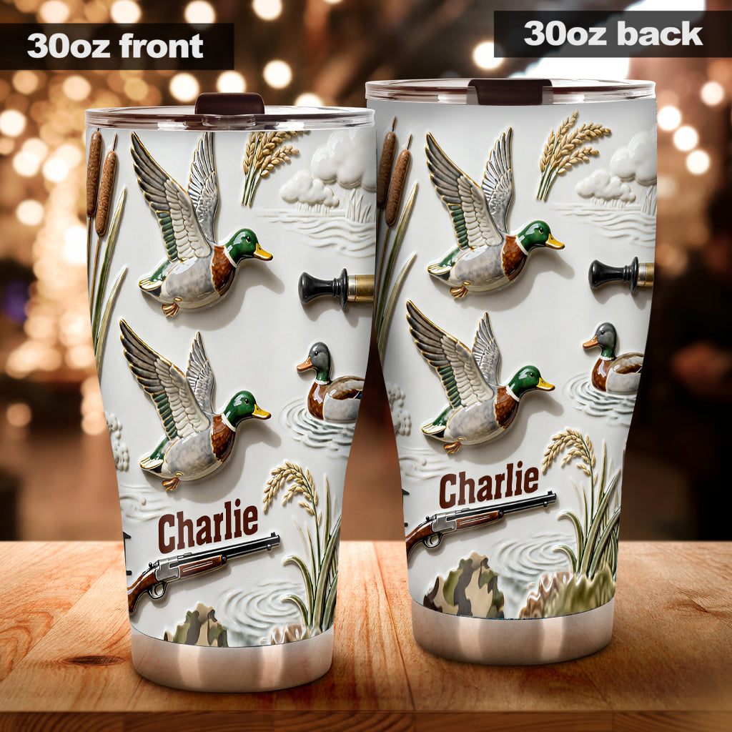 Duck Hunting - Personalized Hunting Tumbler