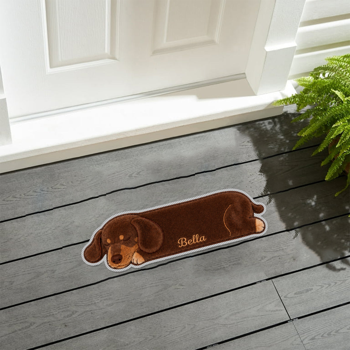 Kitchen/ Bathroom... Pet Rug - Personalized Dog Non-Slip Tufted Rug