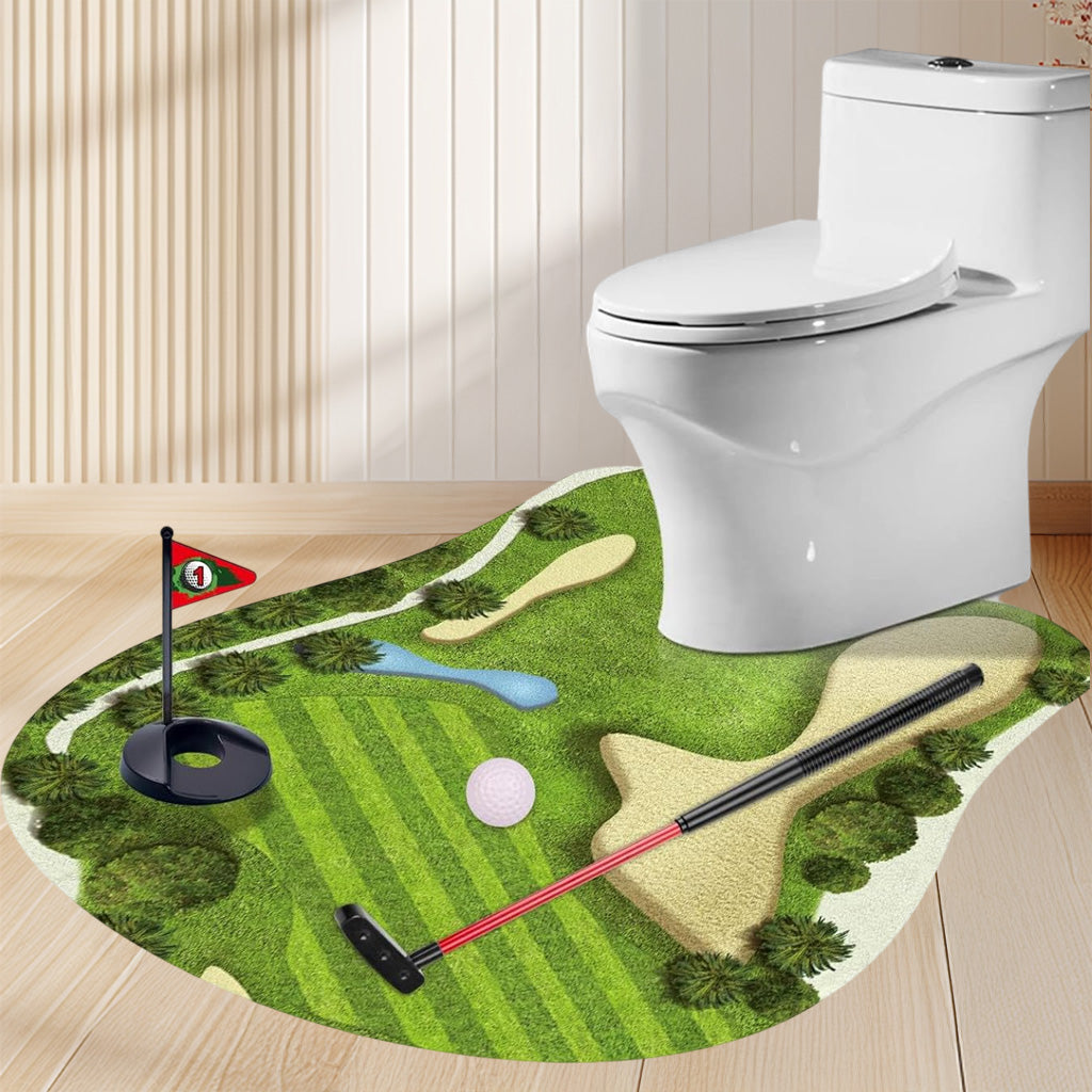 Toilet Golf Game-Practice
