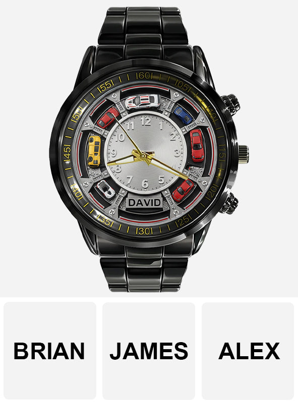 Love Cars - Personalized Car Lover Hand Watch