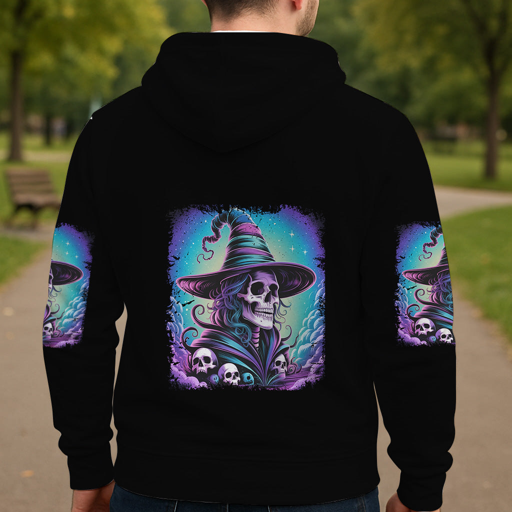 She Trained A Witch - Personalized Witch All Over Shirt