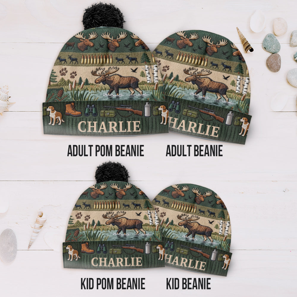 Love Hunting - Personalized Hunting Beanie Hat