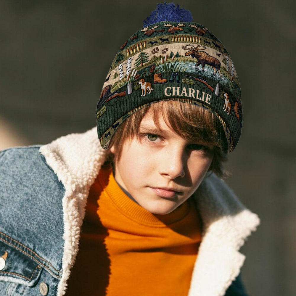 Love Hunting - Personalized Hunting Beanie Hat