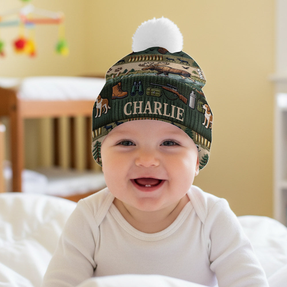 Love Hunting - Personalized Hunting Beanie Hat