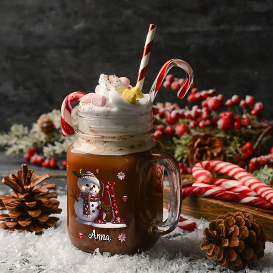 Funny Family Gift Most Likely To - Personalized Family Mason Jar Cup