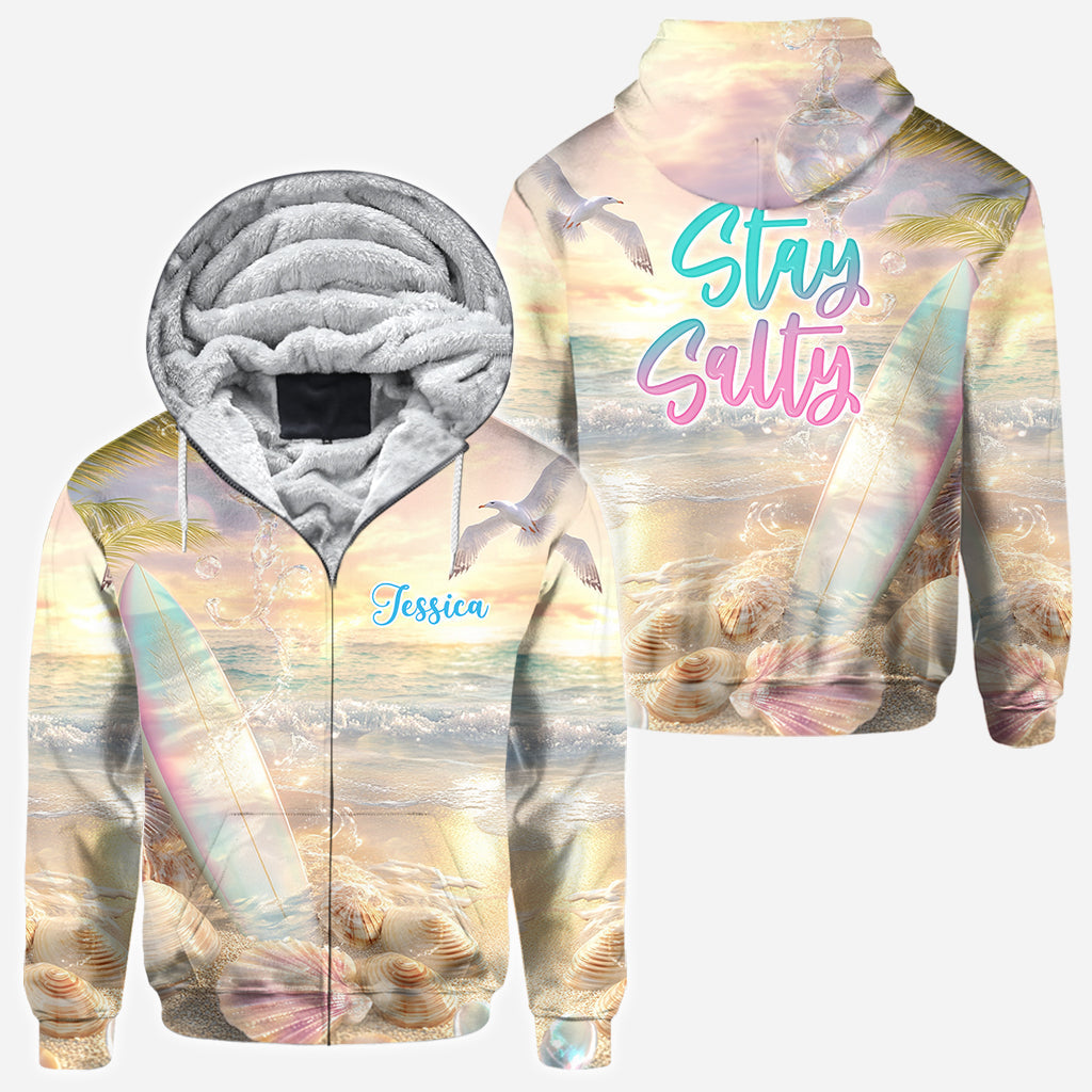Stay Salty - Personalized Surfing All Over Shirt