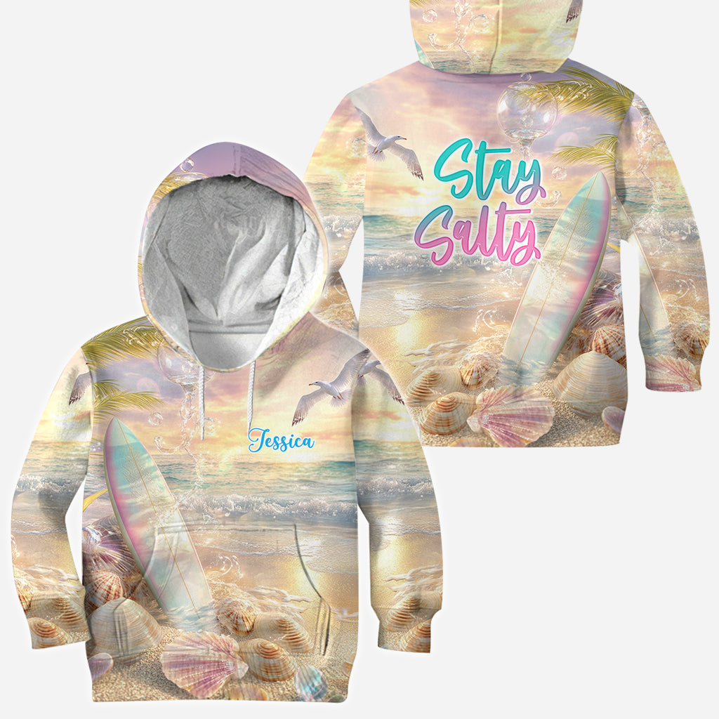 Stay Salty - Personalized Surfing All Over Shirt