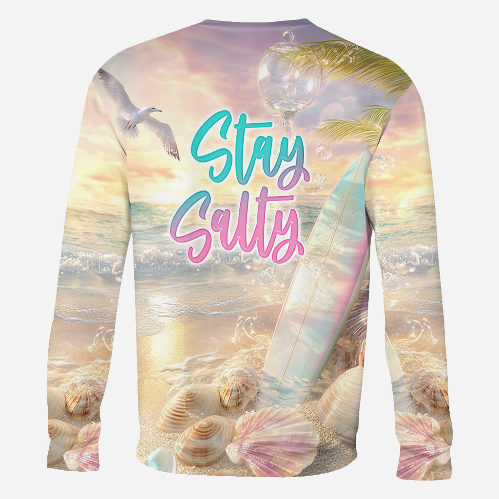 Stay Salty - Personalized Surfing All Over Shirt
