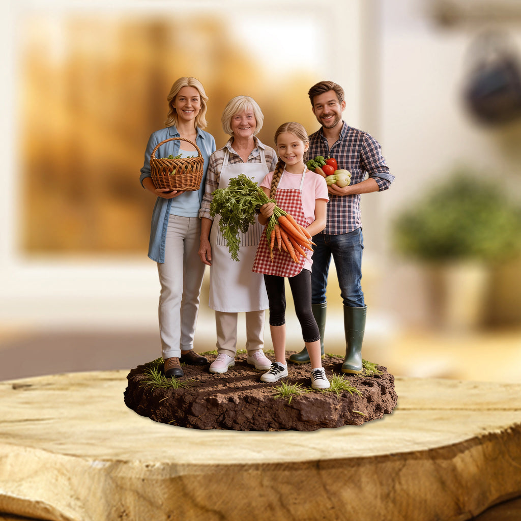 Farmer Gift - Personalized Farmer Custom Shaped Acrylic Plaque