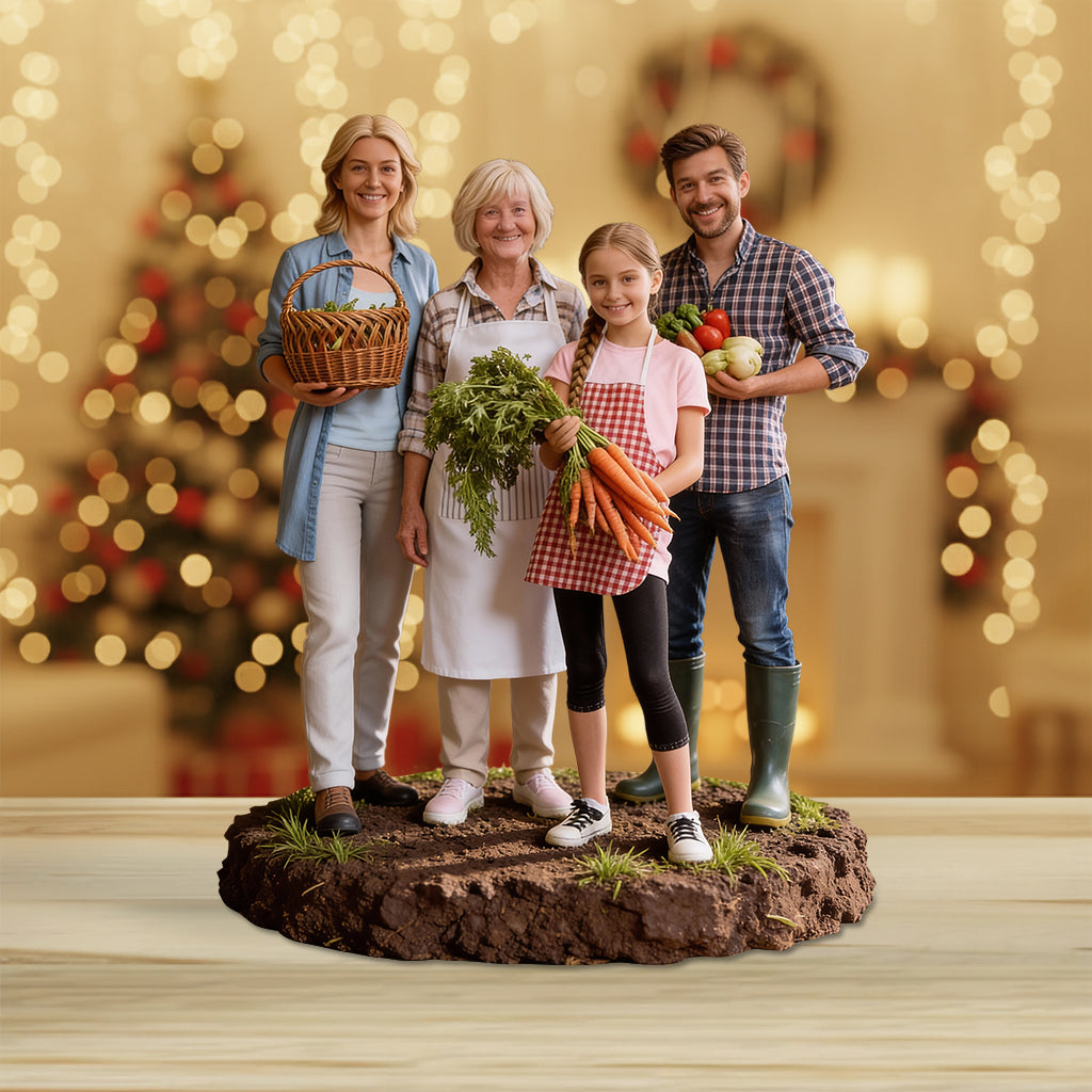 Farmer Gift - Personalized Farmer Custom Shaped Acrylic Plaque