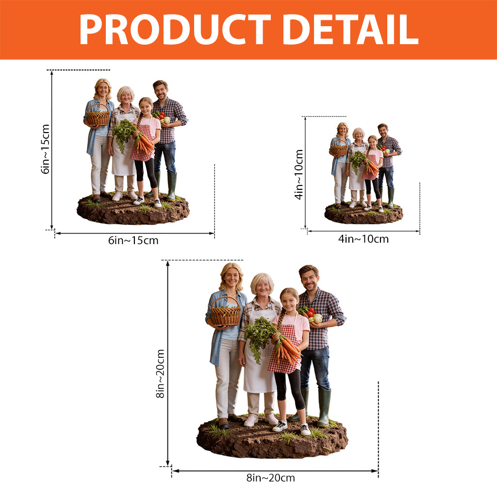 Farmer Gift - Personalized Farmer Custom Shaped Acrylic Plaque